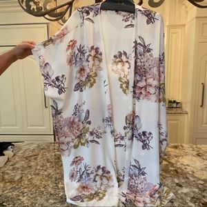 Oversized Floral Kimono